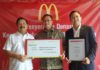 McDonald’s Indonesia Berikan Donasi kepada Korban Gempa Aceh