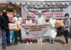 Berdayakan UMKM, GandengTangan Salurkan 1.000 Masker Kain dan APD