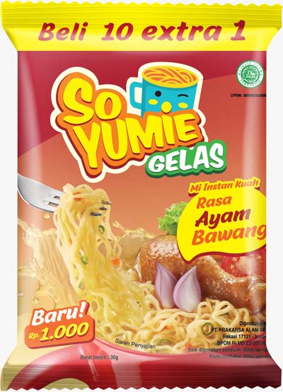"So Yumie Gelas" Inovasi Mi Instan Gelas Terbaru dari Wings Food