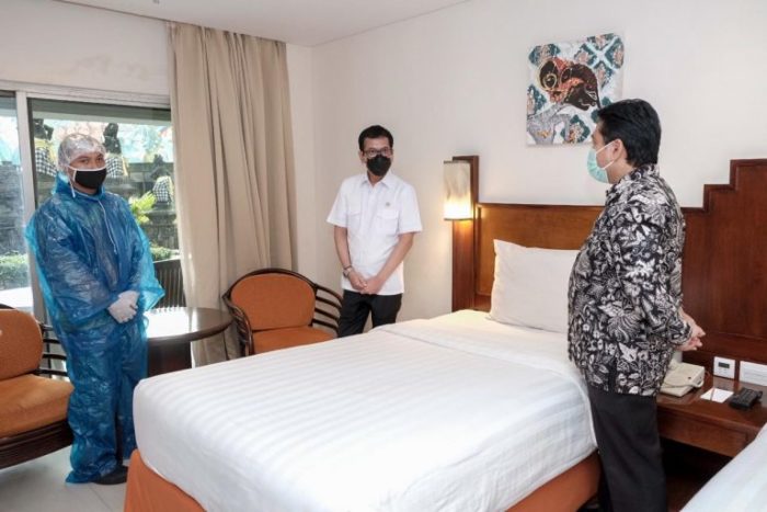 Bekerjasama dengan Grand Sahid Jaya Hotel, Kemenparekraf Sediakan Akomodasi untuk Tenaga Kesehatan