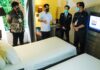 Wishnutama Tinjau Langsung Kesiapan Hotel Lokasi Isolasi Pasien Konfirmasi Tanpa Gejala