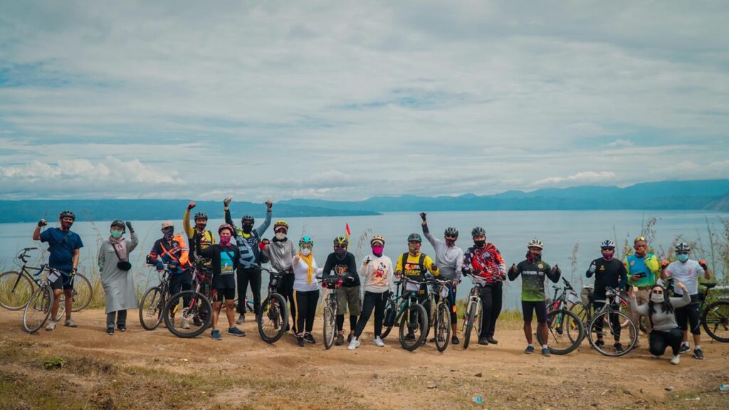 Geobike Kaldera Toba #6 Bangkitkan Kembali Pariwisata Danau Toba