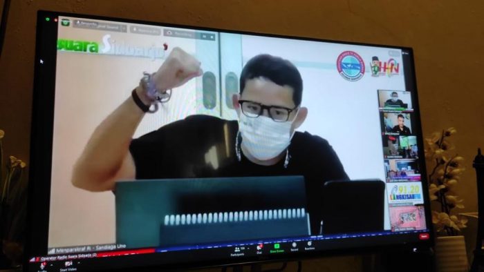 Menparekraf Berharap Industri Radio Semakin Inovatif di Tengah Pandemi