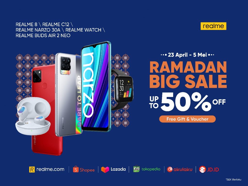 realme 8 & 8 Pro Hadirkan Teknologi Kamera Terkini Hingga Lucky 8 dan Ramadan Big Sale