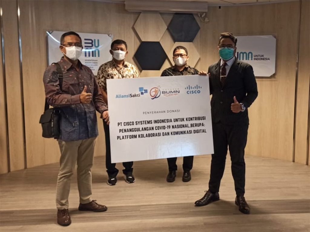 Permudah Komunikasi, Cisco Indonesia dan Aliansi Sakti Instalasi Perangkat TI di RS Darurat Wisma Atlet