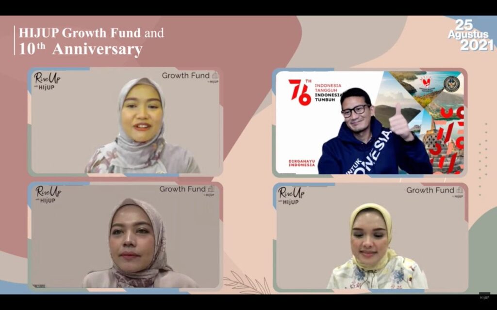 Menparekraf Dorong HijUp Growth Fund Majukan Fesyen Muslim Indonesia