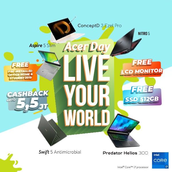Acer Day 2021 Live Your World Sajikan Kolaborasi Musik Enam Negara