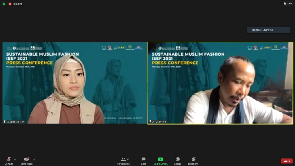 ISEF 2021 Gandeng 157 Fashion Designer