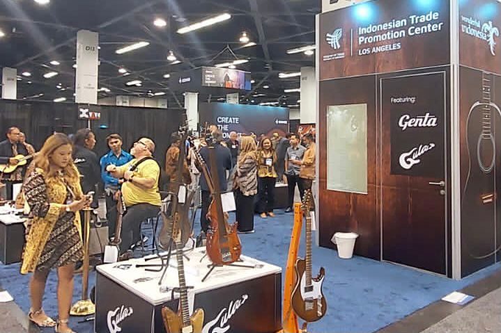 Kemenparekraf Bawa 3 Jenama Alat Musik Lokal di Pameran NAMM 2022 Amerika Serikat