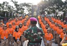 68 Finalis Putera Puteri Maritim Indonesia Resmi Memasuki Fase Karantina di Bhumi Marinir Cilandak