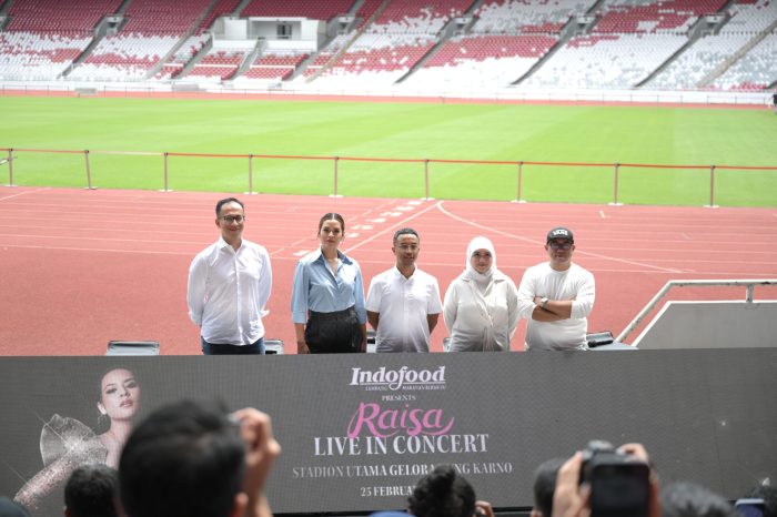 “Indofood Presents: Raisa Live in Concert  Stadion Utama Gelora Bung Karno” Siap Digelar