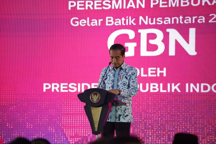 Gelar Batik Nusantara 2023 Resmi Dibuka Presiden Joko Widodo