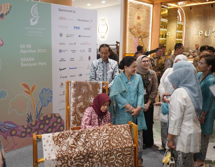 Gelar Batik Nusantara 2023 Resmi Dibuka Presiden Joko Widodo