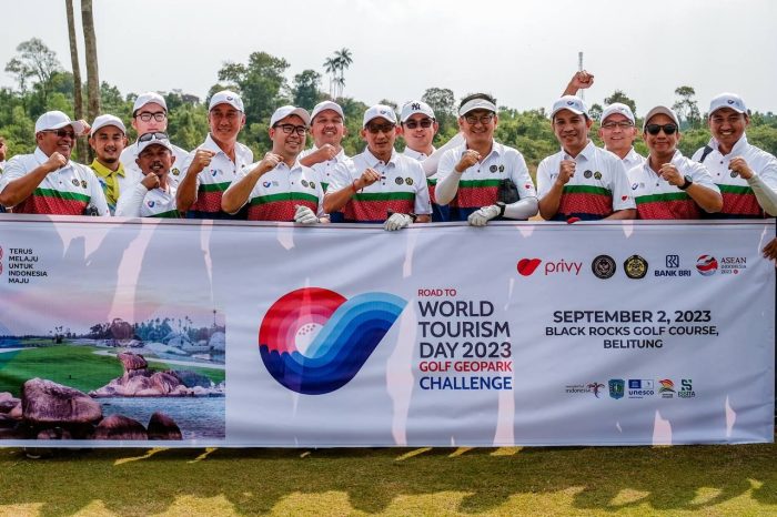 World Tourism Day Golf Geopark Challenge Tingkatkan Wisata Alam di Belitung