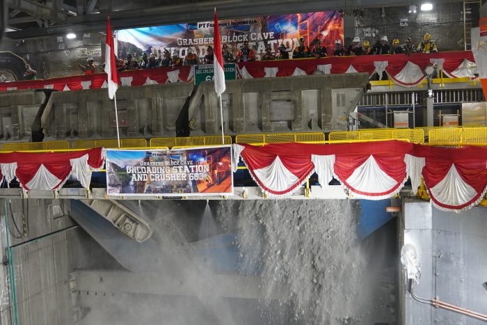 Pembangunan Crusher 603 Rampung, Siap Dukung Produksi PTFI yang Lebih Aman