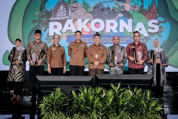 Menparekraf Tetapkan 5 Kabupaten/Kota Sebagai Role Model Pengembangan Ekraf Tanah Air