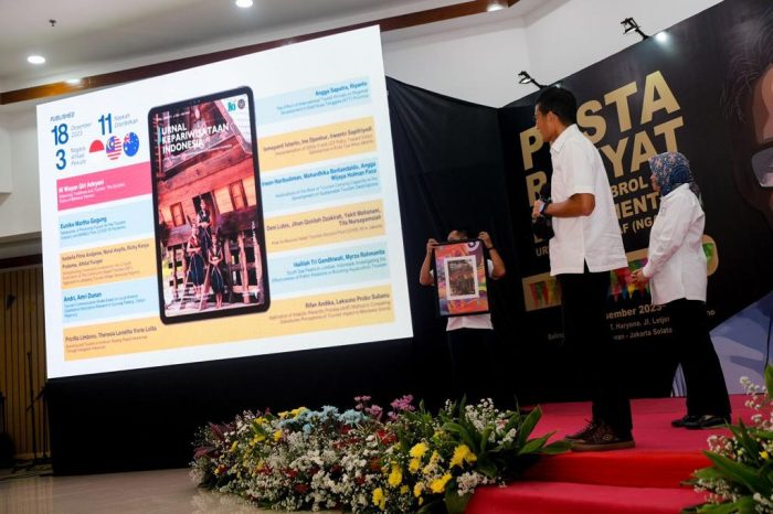 Menparekraf Luncurkan Jurnal Kepariwisataan Indonesia Volume 17 Edisi ke-2 Bulan Desember 2023