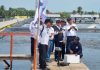 Menteri Kelautan dan Perikanan Bersama eFishery Meninjau Klaster Budidaya Nila Salin di BLUPPB Karawang