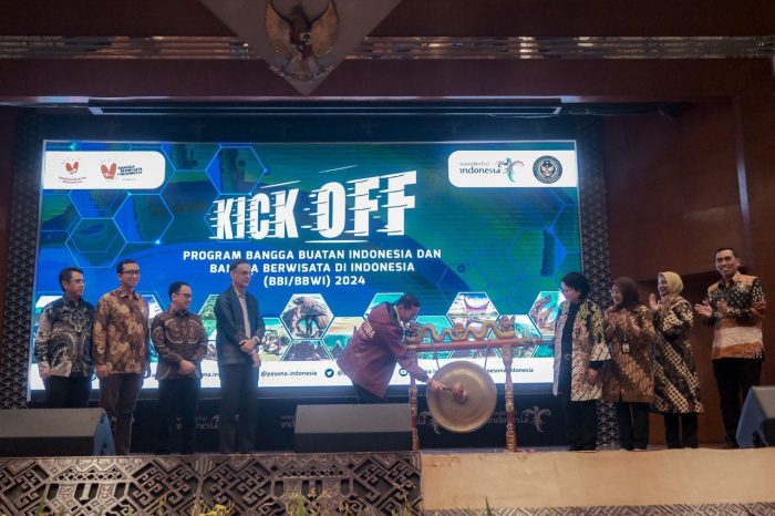 Menparekraf Sebut Gernas BBI dan BBWI 2024 Tingkatkan Pembelian Produk Lokal