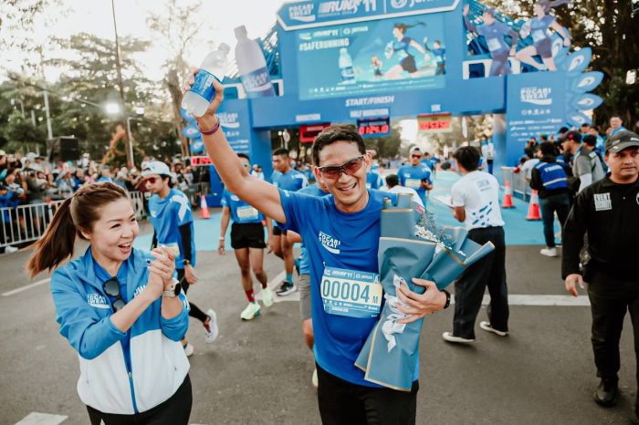 Menparekraf Dorong Pocari Sweat Run Naik Kelas Setara World Major Marathon Tokyo