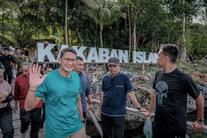 Menparekraf: Keberlanjutan Habitat Ubur-ubur di Pulau Kakaban Harus Jadi Prioritas