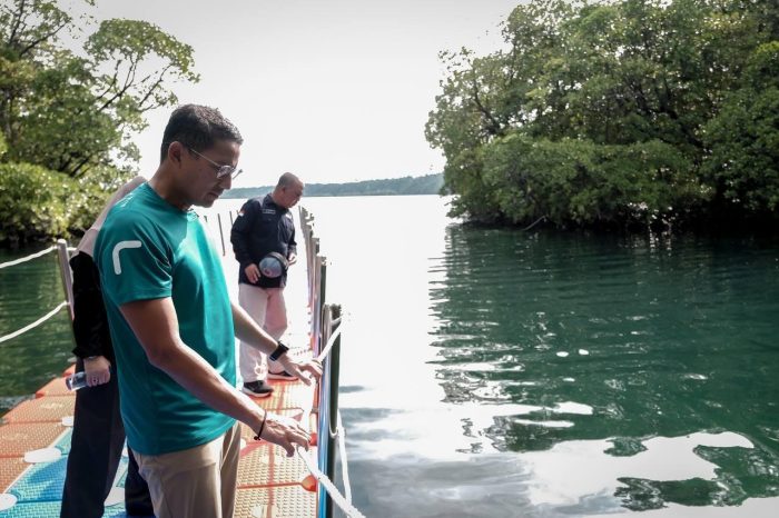 Menparekraf: Keberlanjutan Habitat Ubur-ubur di Pulau Kakaban Harus Jadi Prioritas