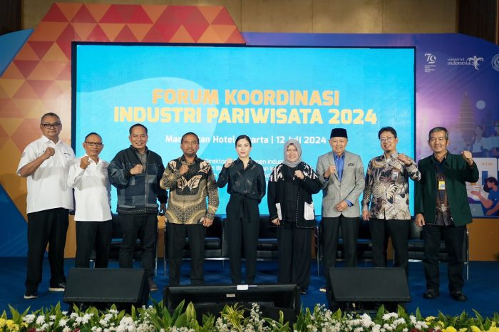 Wamenparekraf: Forum Koordinasi Industri Pariwisata 2024 untuk Tingkatkan Sinergi dengan Industri