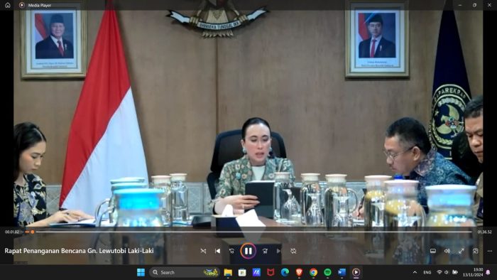 Menpar Pastikan Wisatawan Bisa Akses Fasilitas Selama Proses Evakuasi Erupsi Lewotobi Laki-laki