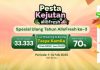 PESTA KEJUTAN Anniversary Ke-3, AlloFresh Gelar Diskon dan Aneka Promo Menarik