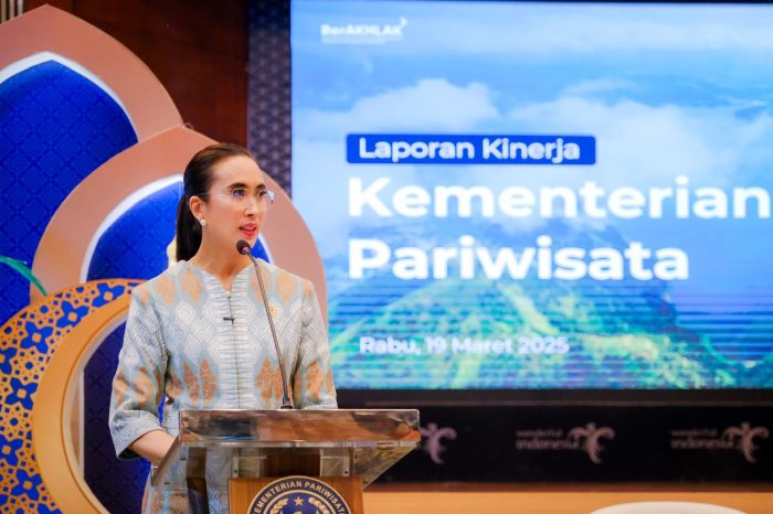 Jelang Idulfitri, Menteri Pariwisata Sampaikan Perkembangan Pariwisata Nasional Hingga Strategi Sambut Libur Lebaran 2025