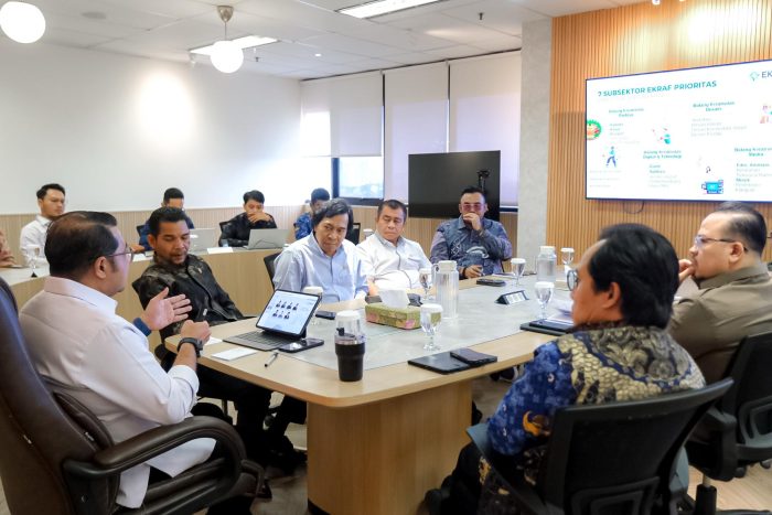 Menteri Ekraf Teuku Riefky Bertemu Senator DPD RI, Tegaskan Pentingnya Ekraf Tumbuh dari Daerah