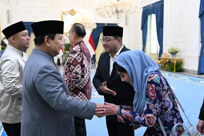 Menekraf Riefky Silaturahmi ke Istana Negara Saat “Open House” Idulfitri