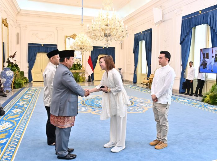Menekraf Riefky Silaturahmi ke Istana Negara Saat “Open House” Idulfitri
