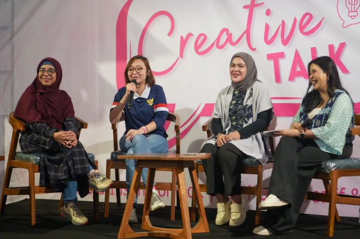 Creative Talk bersama Lombok Womenpreneur Club, Wamenekraf Sebut Peran Perempuan dalam Ekraf Sangat Strategis