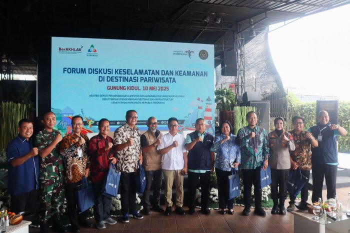 Kemenpar Tekankan Keamanan dan Keselamatan di Destinasi Harus Jadi Prioritas
