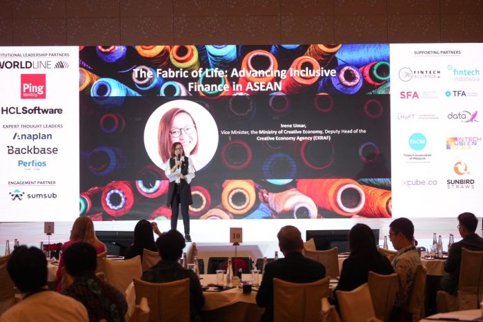 Wamenekraf Hadiri ASEAN Fintech Forum, Dukung Solusi Pembiayaan Pelaku Ekraf