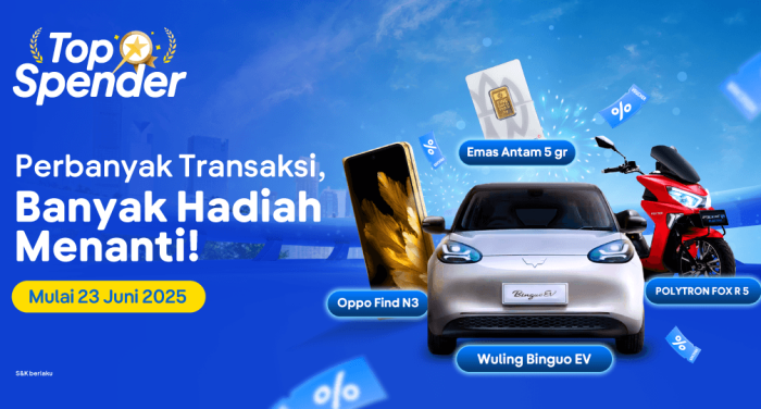 tiket.com Top Spender Hadir Lagi, Waktunya Menangkan Mobil dan Motor Listrik!
