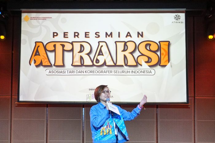 Wamen Ekraf Hadiri Peresmian ATRAKSI, Dorong Penguatan Ekosistem Tari dan Koreografi Nasional