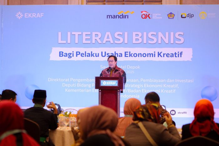 Kementerian Ekraf Optimistis Ekonomi Kreatif Bangkit Lewat Literasi Bisnis Terintegrasi