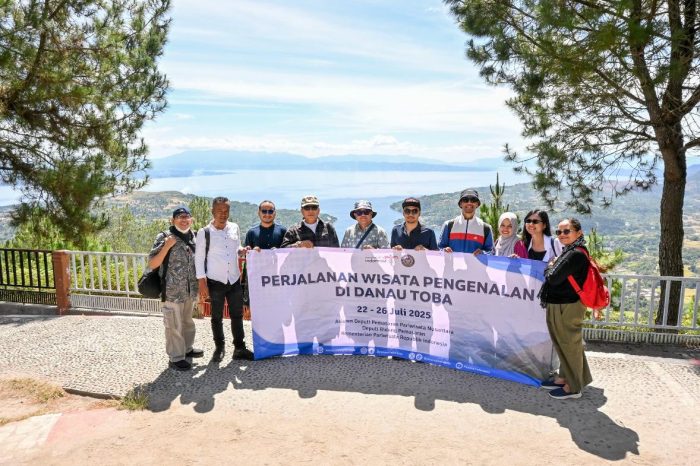 Kemenpar Promosikan Pariwisata dan Gastronomi Lokal Danau Toba Melalui Fam Trip