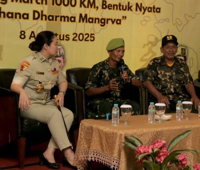 Sambut Harvetnas Ketua Umum PPM Patriani Paramita Mulia Menerima Andika Gatot Setiawan