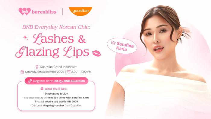 barenbliss Gelar Beauty Demo "Everyday Korean Chic Makeup" di Guardian Grand Indonesia