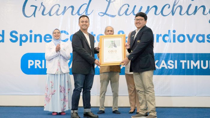 Lengkapi Layanan Unggulan, Primaya Hospital Bekasi Timur Raih Penghargaan dari WSO