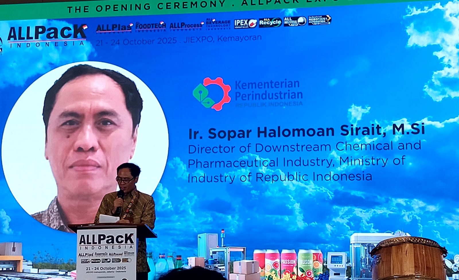Pameran ALLPACK INDONESIA 2025 Resmi Dibuka Hadirkan Berbagai Inovasi Lintas Sektor