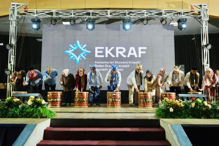 Menteri Ekraf Resmikan Creative Hub Tanah Datar, Apresiasi Potensi Ekonomi Kreatif Daerah