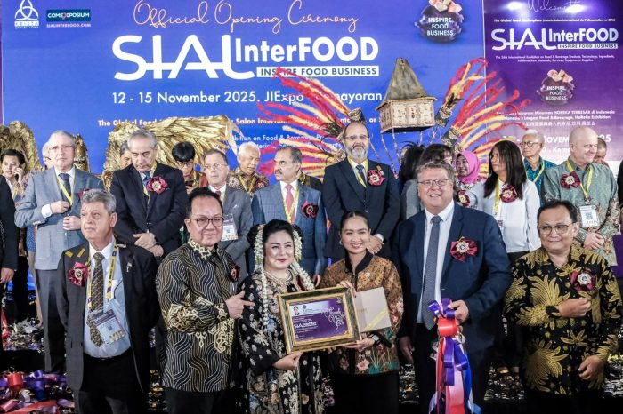 SIAL Interfood 2025 Resmi Dibuka, Hadirkan Kompetisi Bergengsi La Cuisine Competition dan ICAB SIROC