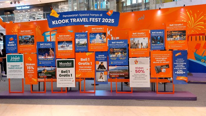 Klook Travel Fest 2025 Hadir Perdana di Indonesia, Ajak Wisatawan ‘Unlock Your Dream Holiday’