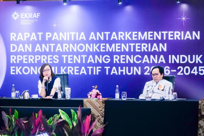 Wamen Ekraf Tegaskan Sinergi Lintas Kementerian Jadi Kunci Implementasi Rindekraf 2026–2045