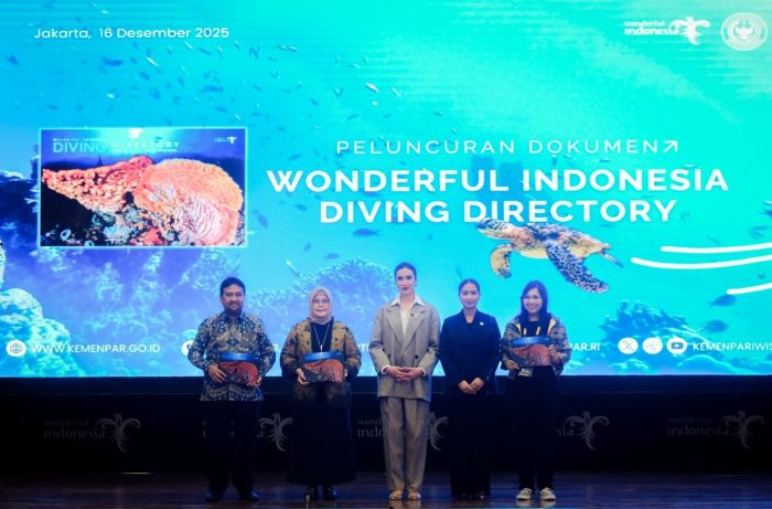 Perkuat Referensi Wisata Bahari, Menteri Pariwisata Luncurkan Wonderful Indonesia Diving Directory
