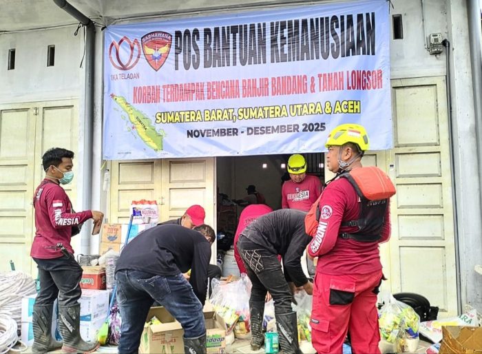 Dukung Ketersediaan Stok Darah Nasional, IKA Teladan Gelar Aksi Donor Darah dan Penggalangan Dana Korban Bencana Sumatera